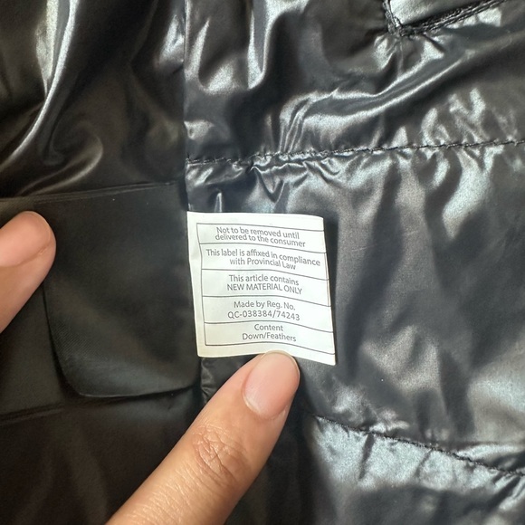 MACKAGE BLUE DOWN JACKET - NEVER WORN LADIES SIZE S - Picture 8 of 8